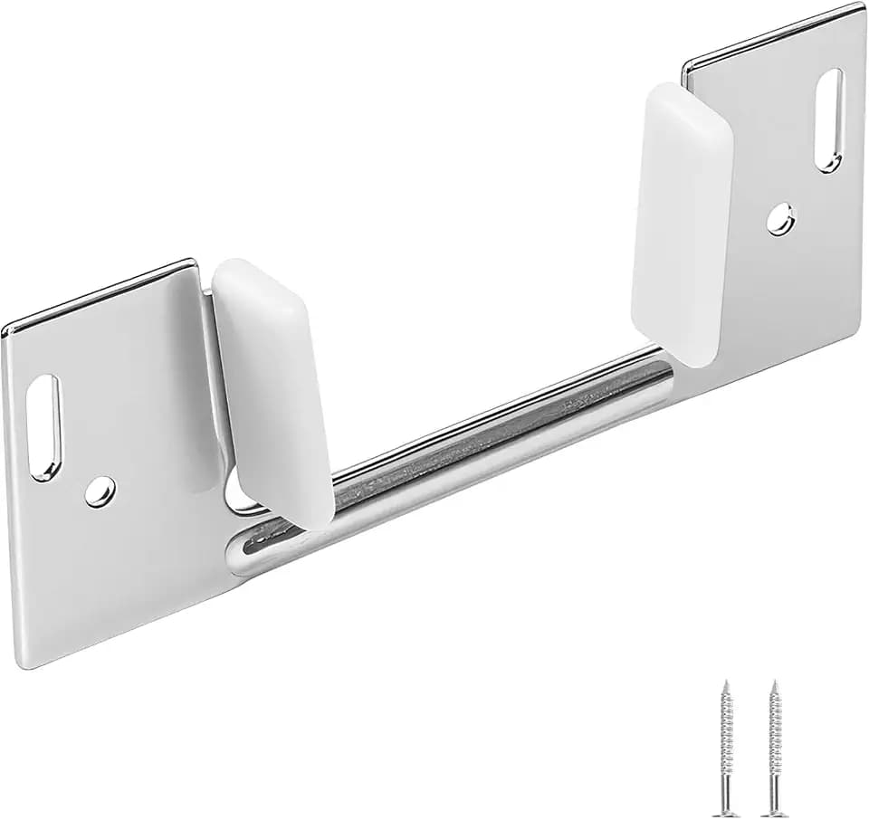 8Pcs Pocket Door Guide Bottom, Jamb Mounted for 1-3/8Inch Thick Door