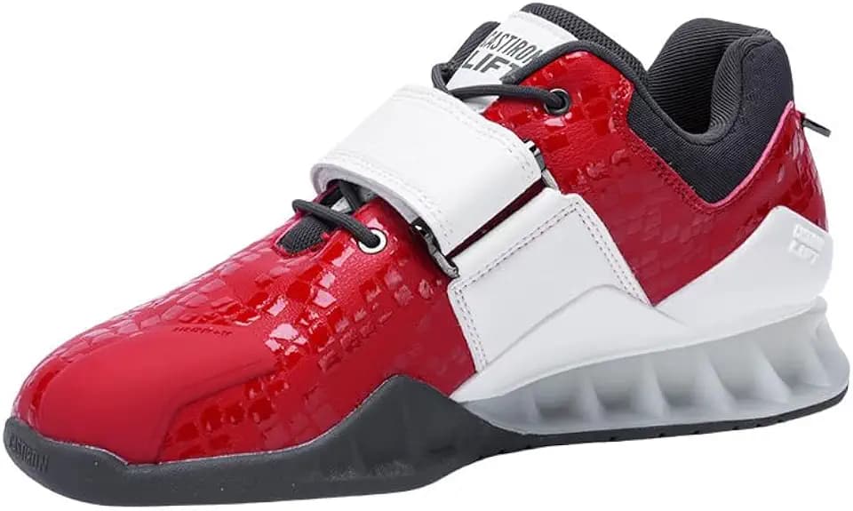 Weightlifting Shoes,Squat Shoes for Men & Women - Non-Slip Rubber Sole, Stability for Powerlifting, Cross-Training, Gym Workouts