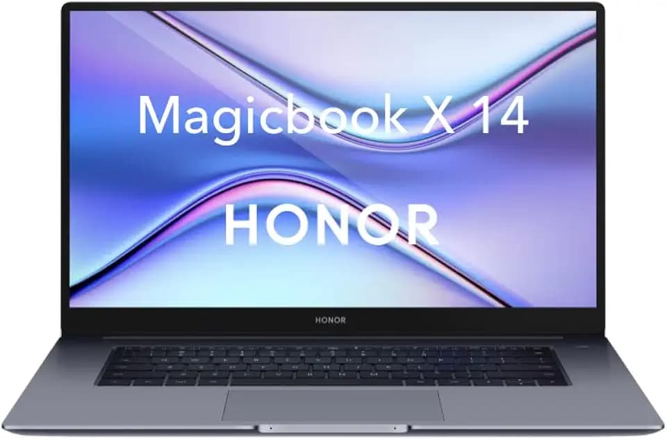 HONOR MagicBook X14 Laptop i5, Notebook 8GB RAM 512GB SSD Windows 11 PC Fingerabdrucksensor