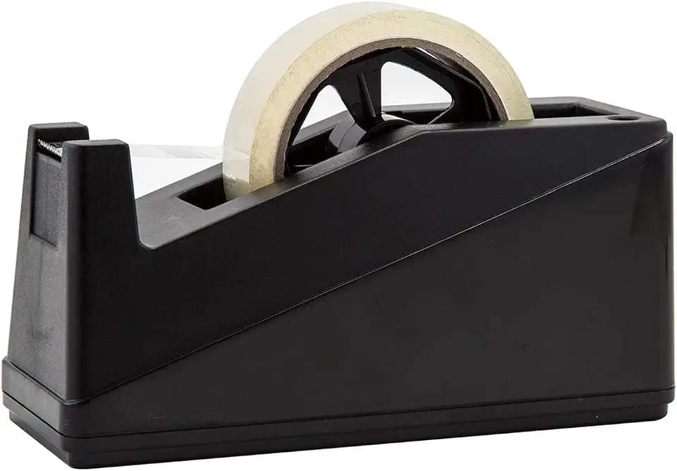 Royal Imports Desk Tape Dispenser (Fits 1" & 3" Core) Black
