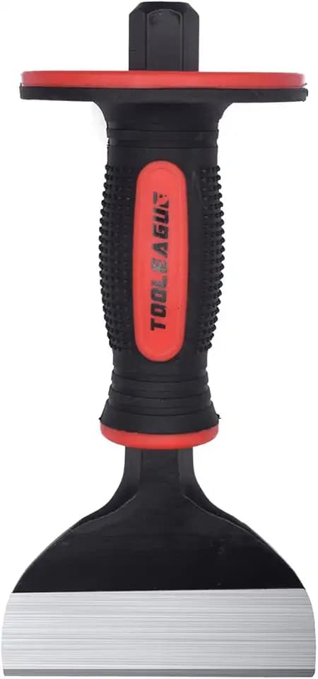 TOOLEAGUE Masonry Chisel, 8 inches Brick Chisel with Hand Protection