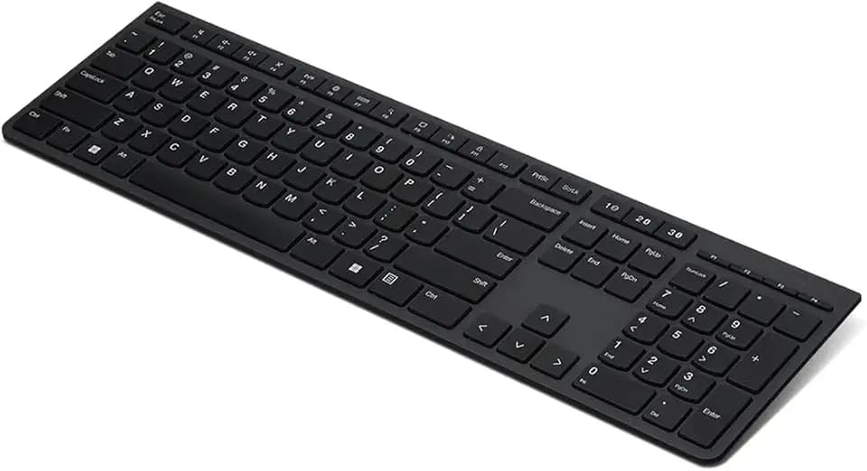 Lenovo Spanische QWERTY-Tastatur, Schwarz