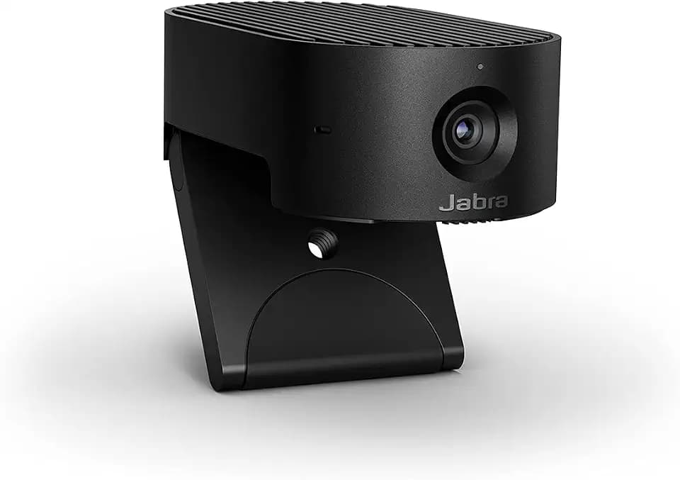 Jabra PanaCast 20 4K- Videokonferenzkamera - Flexible persönliche Plug-and-Play-Video-Webcam mit KI-gestütztem 4K-Ultra-HD, intelligentem Zoom und Beleuchtungsoptimierung