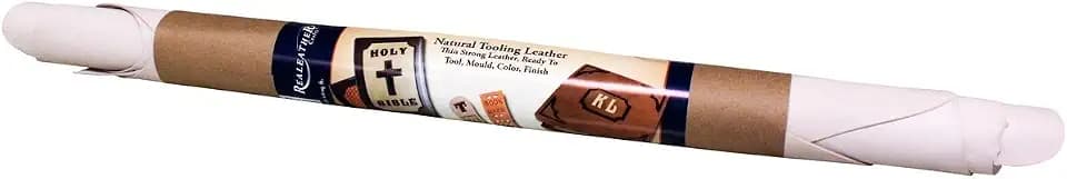Veg-Tan Tooling Goatskin Hide, Natural, 2-3 oz.