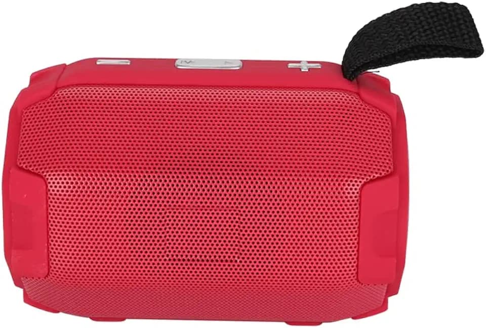 Wiederaufladbarer kabelloser Bluetooth-Lautsprecher, tragbarer Stereo-Bluetooth-Lautsprecher, kabellose Dual-Pairing-Außenlautsprecher für die Party zu Hause (Rose), DEB5ROS