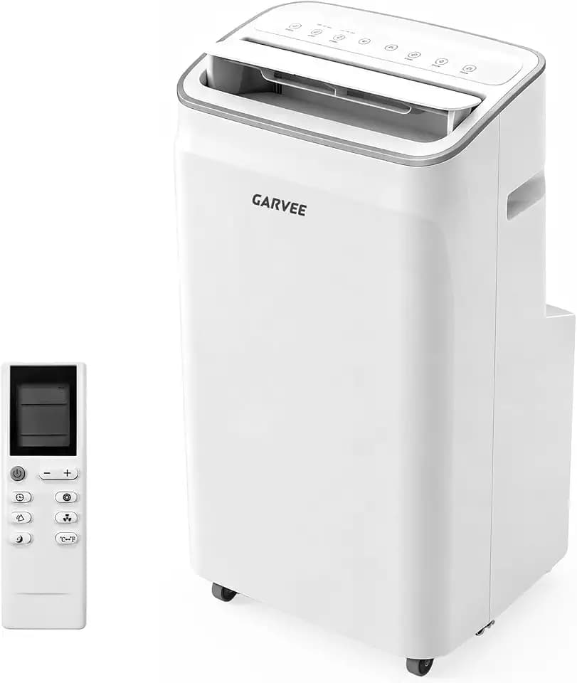 Garvee 12000 BTU Portable Air Conditioner, 3-in-1 AC Unit Cools Rooms