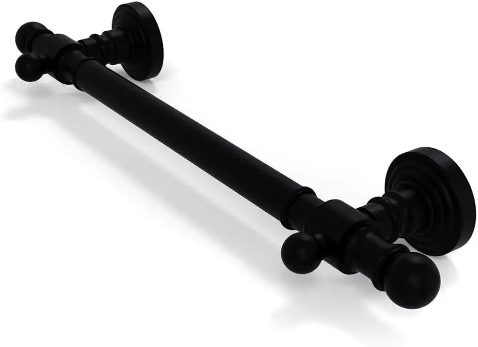 Allied Brass WP-GRS-36-BKM 36 inch Grab Bar Smooth, Matte Black