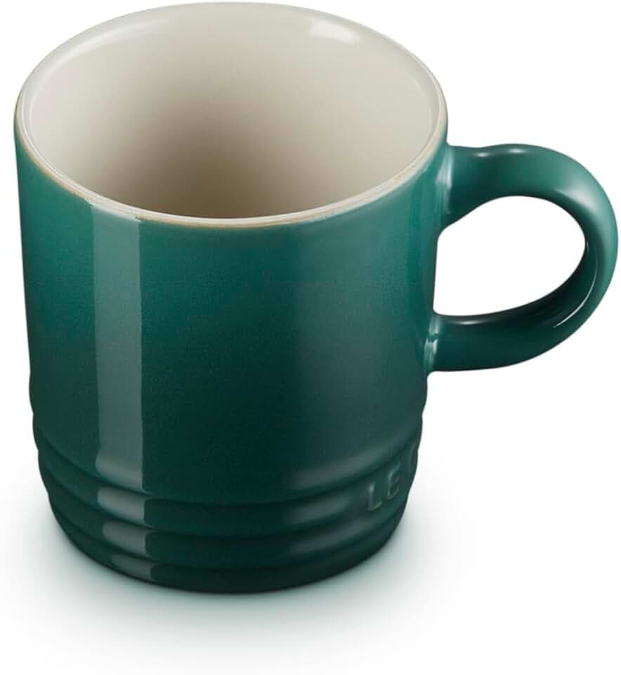 Le Creuset Petite Stoneware Espresso Mug, 3 oz., Artichaut