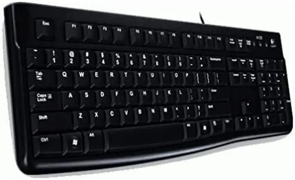 Logitech K120 Kabelgebundene Tastatur für Windows