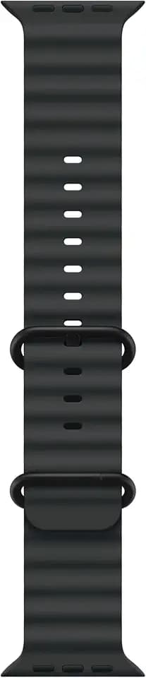 Apple Watch Band - Ocean Band - 49 mm - Schwarz - One Size