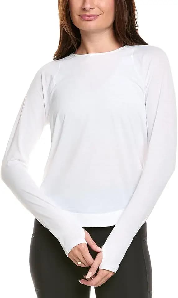 Sweaty Betty Women's Breathe Easy Crewneck Workout Long Sleeve Top