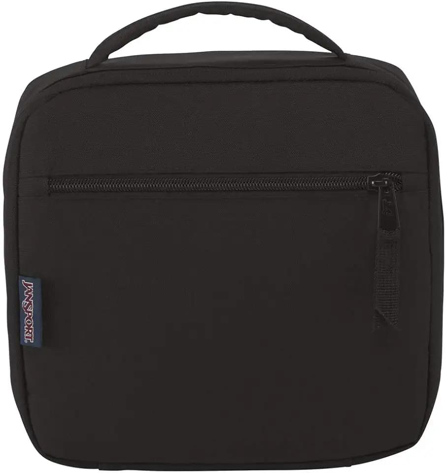 JanSport Lunch Break Insulated Cooler Bag - Leakproof Picnic Tote, Black