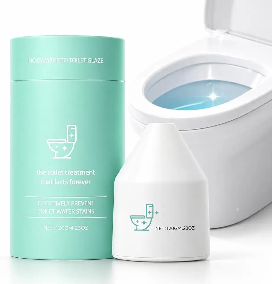 Automatic Toilet Bowl Cleaner, No-Scrub Maintenance, Long-Lasting Freshness, Reduces Hard-Water Stains & Odor, Easy Drop-In for Tank, Non-Staining Formula, Safe on Porcelain