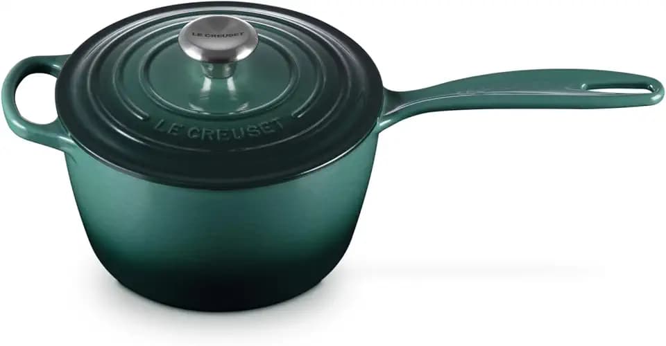 Le Creuset Enameled Cast Iron Signature Saucepan, 2.25 qt., Artichaut