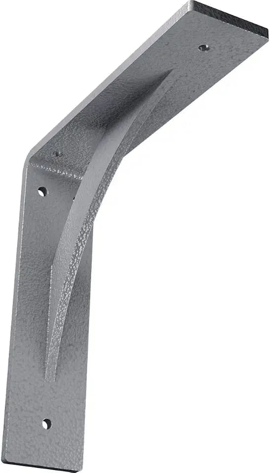 2"W x 8"D x 8"H Legacy Steel Bracket, Hammered Light Blue