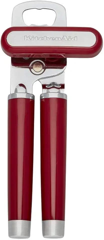 KitchenAid KO199OHERA Gourmet Multifunction Can Opener, One Size, Matte Red
