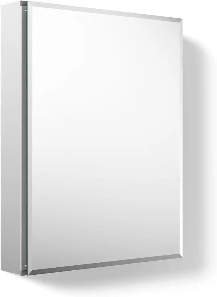 Kohler Frameless Bathroom Mirror Medicine Cabinet, 20 in x 26 in