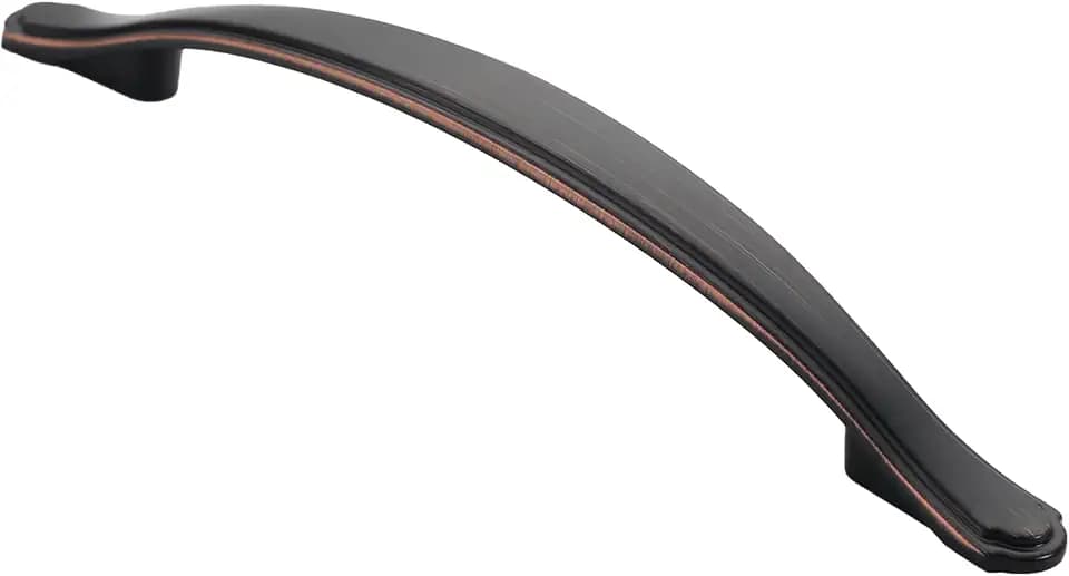 Alzassbg 5" Oil Rubbed Bronze Cabinet Pulls 10 Pack, AL3028ORB