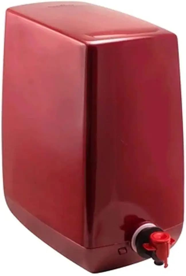 aPour Wine Chiller Bag Dispensing System Replaces Wine In box. Decorative Box Wine Dispenser Cocktail Beverage Dispenser Wine Storage Holder for Kitchen Bar Countertop Fridge Wine Party… (Grape)