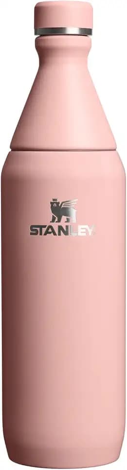 STANLEY All Day Slim Bottle, 20 oz, Peach Rose Gloss