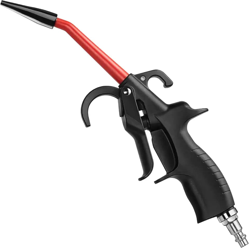 SARDVISA Air Blow Gun with Rubber Tip and 1/4-Inch NPT Inlet
