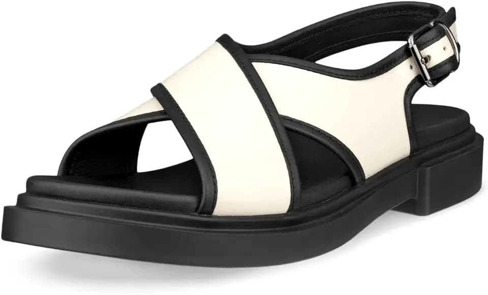 ECCO Seoul Cross Strap Slingback Sandals