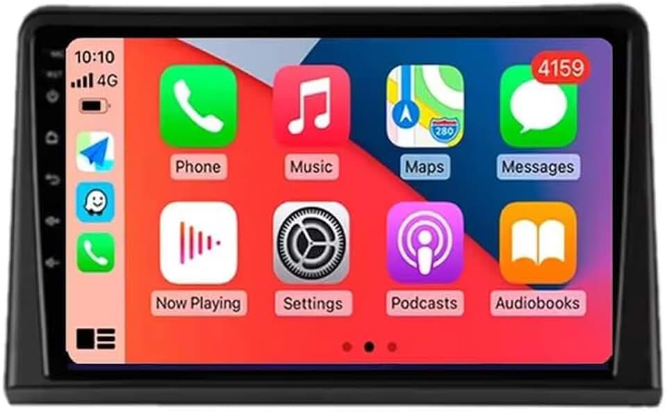 9''GPS Autoradio Navigation CarPlay&Android+Rückfahrkamera kompatibel mit Toyota Proace/Citroen Berlingo B9 Mk2 MK3/Opel Combo/Limousine X19 K9/Peugeot Tepee/Rifter (B Navigator)