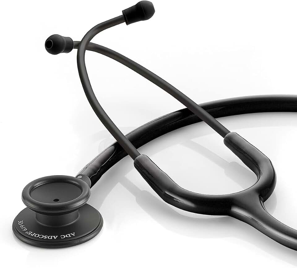 ADC Adscope 619 Ultra-Lite Clinician Stethoscope, AFD Tunable Technology