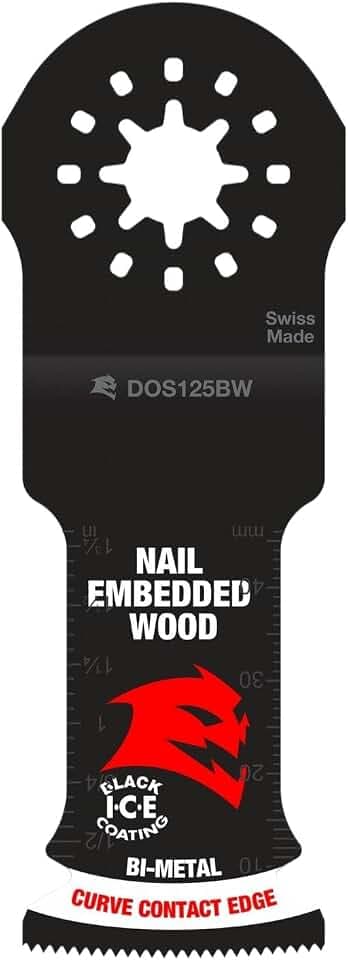 Diablo Demo Demon Starlock Bi-Metal Oscillating Blades, 1-1/4" Width of Cut
