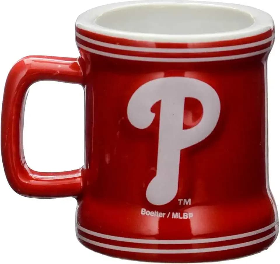 Philadelphia Phillies Sculpted Mini Mug Shot Glass