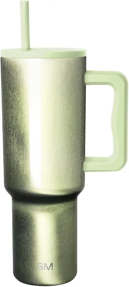 Simple Modern Tumbler with Handle and Straw | 40oz | Cateye