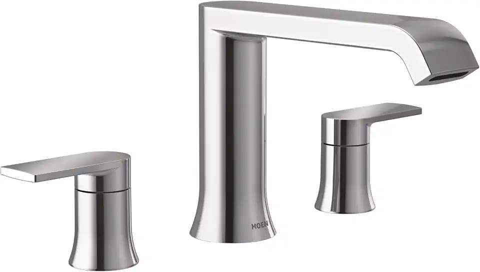 Moen T908 Genta LX Chrome Roman Tub Faucet Trim Kit