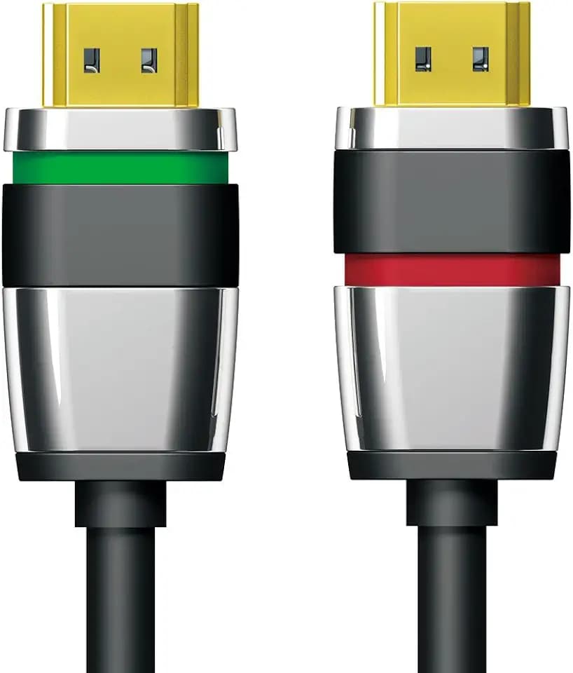 PureLink ULS1000-075 Ultimate High Speed HDMI 2.0 Kabel Ethernet mit Sicherheitsverschluss (4K, 3D, 7,5m), schwarz, 7,50m