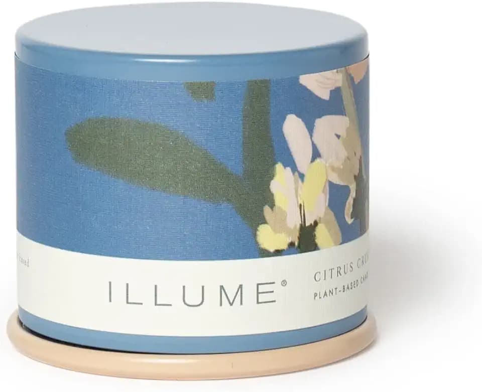Illume, Candle Citrus Crush Demi Vanity Tin 3 Ounce