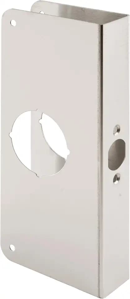 Prime-Line Door Reinforcement Plate, Stainless Steel, for 1-3/8 in. Doors