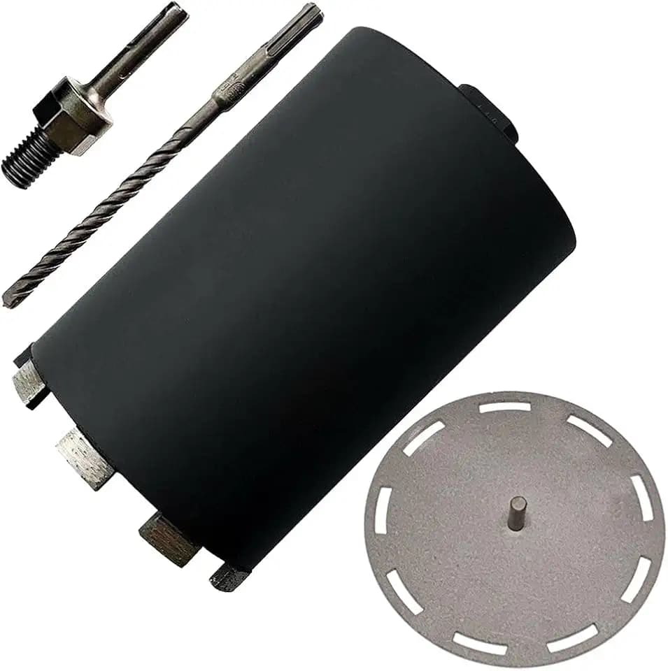 4-1/4" Dry/Wet Core Bit w/Pilot Collar for Brick & Concrete, SDS Plus