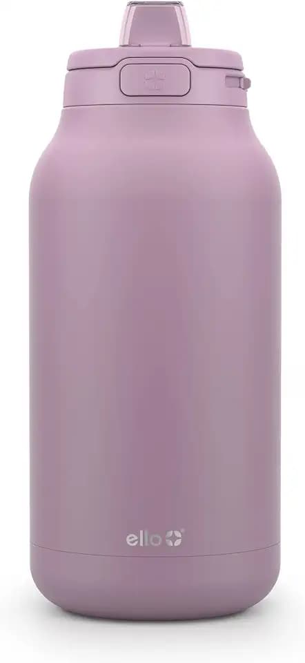 Ello Hydra 64oz Half Gallon Vacuum Insulated Stainless Steel Jug, Mauve