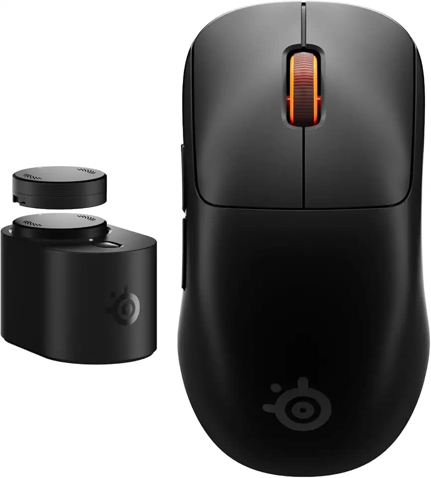 SteelSeries Sensei Pro Wireless Symmetrische Gaming-Maus – Schwarz