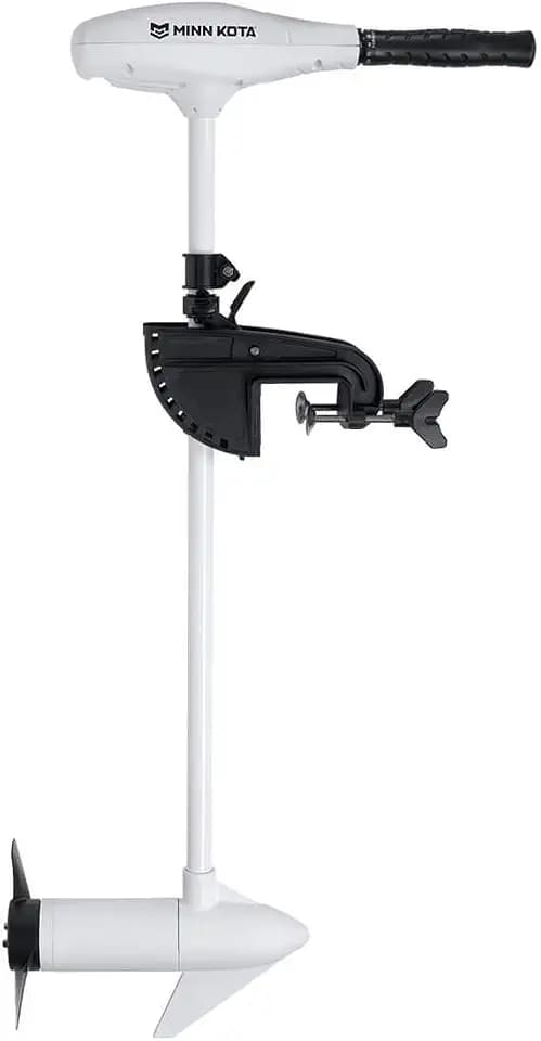 Minn Kota Riptide Transom-Mount Electric Trolling Motor with Telescoping Tiller – 45 Lb. Thrust, 36 in. Shaft, Saltwater