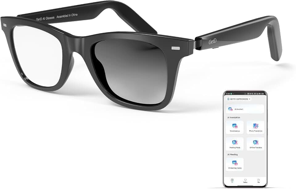 IA Glasses: Intelligente Brille mit ChatGPT, Echtzeit-Übersetzung