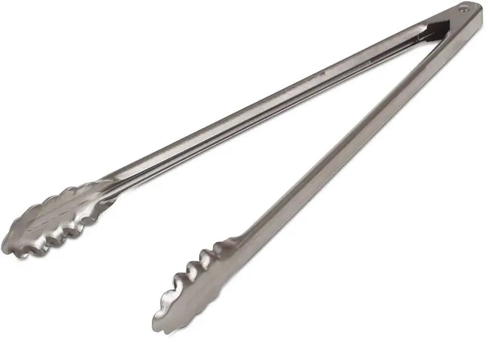 Edlund 4416HDL 16 inch heavy duty stainless steel restaurant tongs with Lock, 1 pack