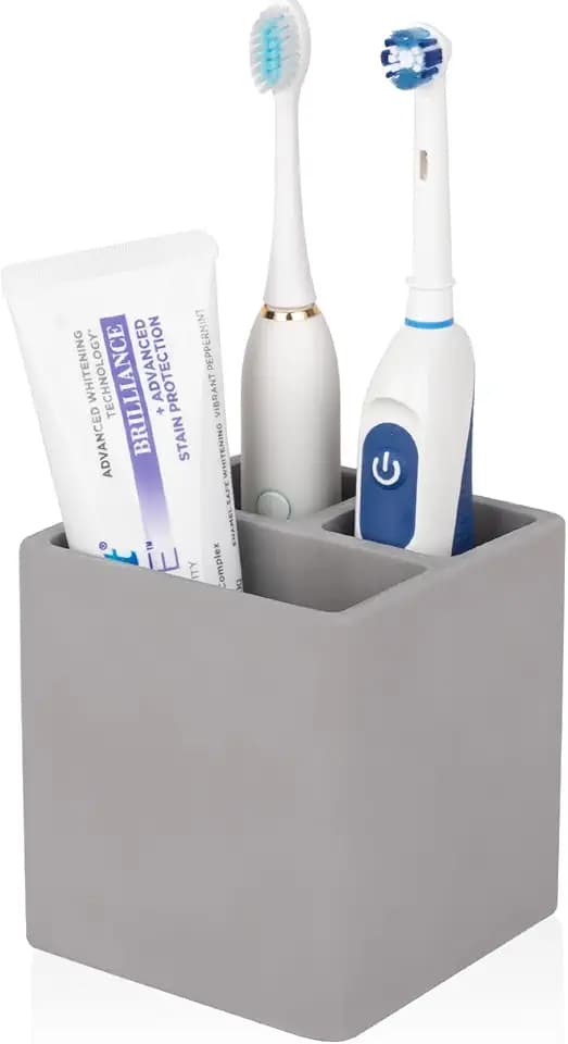 Diatomite Toothbrush Holders Tooth Brush Organizer - Dark Gray