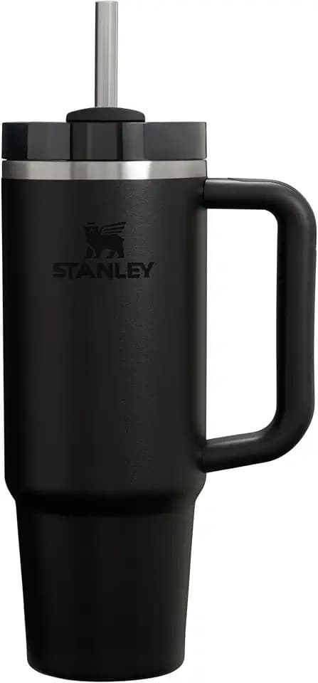STANLEY Quencher H2.0 Flow State Tumbler, 30 oz, Black 2.0