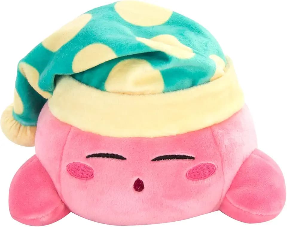 Club Mocchi Mocchi- Kirby Sleeping Kirby Collectible Plush - 6 Inch