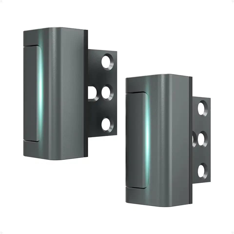 GreaTalent Home Security Door Reinforcement Lock, Childproof Safety Latch