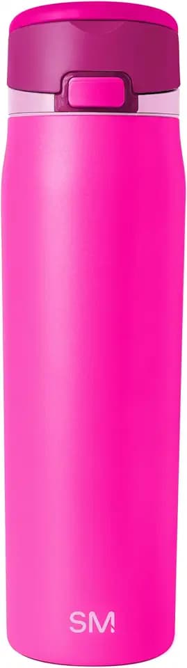 Simple Modern Water Bottle with Straw & Handle | 24oz | Pink