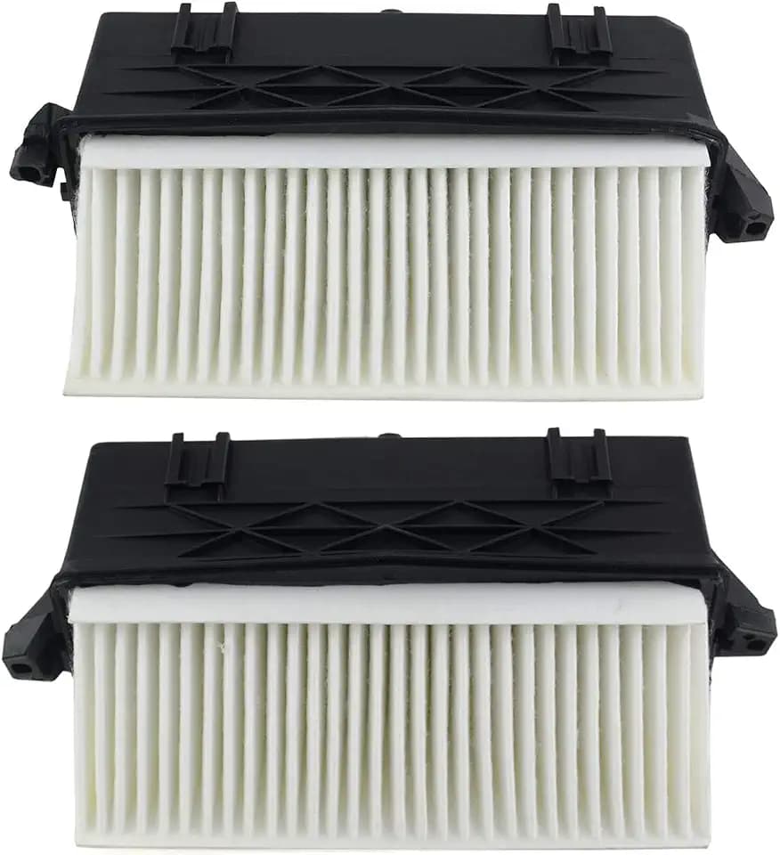2 Stücke Luftfilter Links + Rechts 6420941204, 6420942404 Ersatz für E-Klasse W212 S212 E350 W164 W204 CLS C218 GLE W166 X204 W222 V222 X222