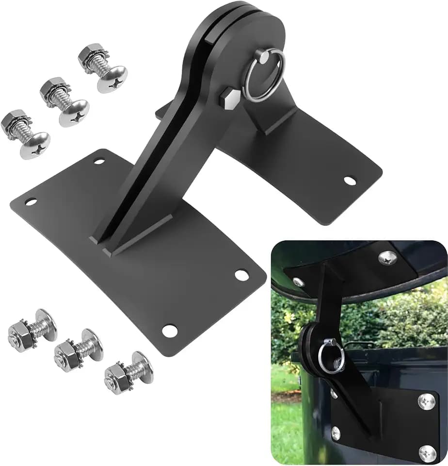Stainless Lid Hinge Kit Fit for Weber Smokey Mountain Grill 18.5" & 22.5"