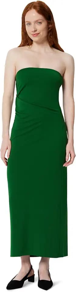 Amazon Essentials Women's Slim-Fit Matte Jersey Strapless Maxi Dress