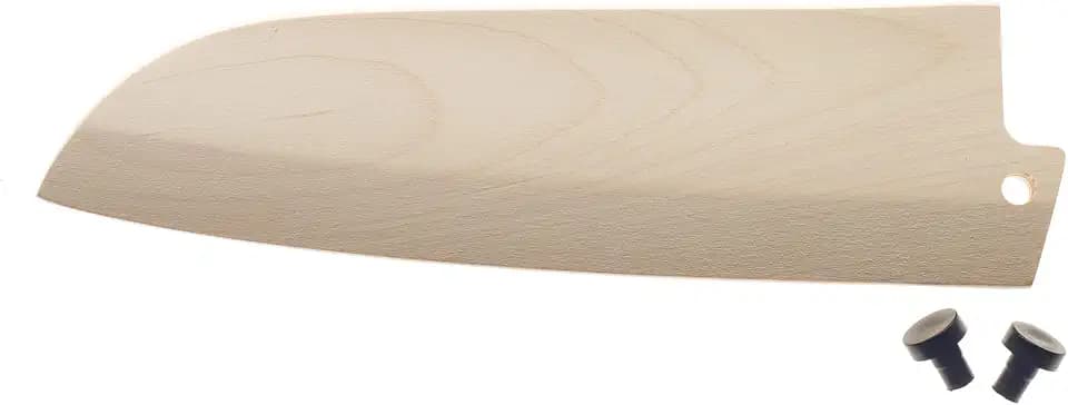 Mercer Culinary Birch Wood Saya Cover Blade Protector for 7" Santoku Knives